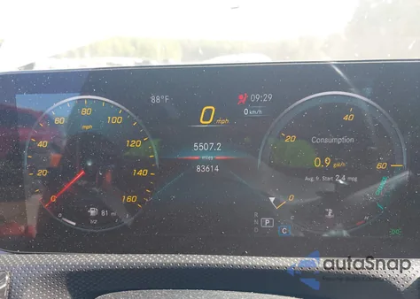 2021 Mercedes-Benz A z USA, uszkodzony, nr VIN W1K3G4EB4MJ268565